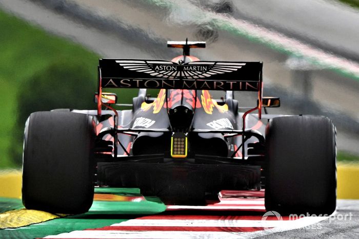 Detalle del difusor del Red Bull Racing RB16