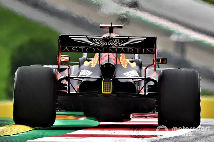 Detalle del difusor del Red Bull Racing RB16