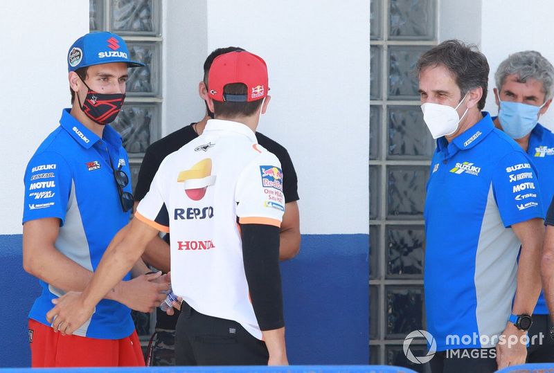 Alex Rins, Team Suzuki MotoGP, Marc Marquez, Repsol Honda Team, Davide Brivio