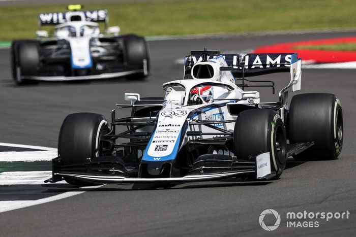 George Russell, Williams FW43, Nicholas Latifi, Williams FW43