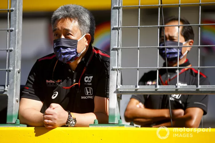 Masashi Yamamoto, General Manager, Honda Motorsport y Toyoharu Tanabe, director técnico de Honda F1