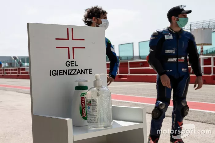 Pilotos en Misano