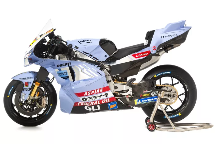 La livrée MotoGP de Gresini Racing