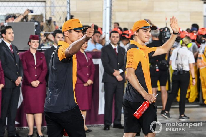 Lando Norris, McLaren, Oscar Piastri 