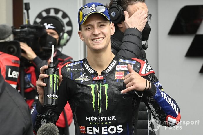 Ganador de la pole Fabio Quartararo, Yamaha Factory Racing