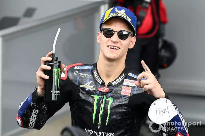 Ganador de la pole Fabio Quartararo, Yamaha Factory Racing