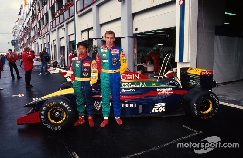 美しきF1マシン：ヴェンチュリLC92「片山右京がデビュー。色も形も