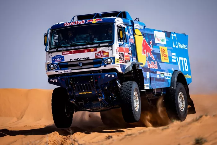 #509 Kamaz - Master: Airat Mardeev, Dmitriy Svistunov, Akhmet Galiautdinov