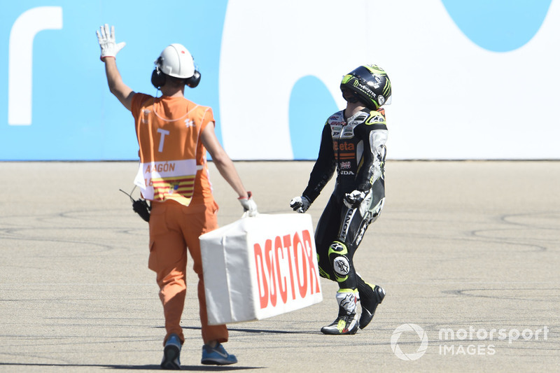 La chute de Cal Crutchlow