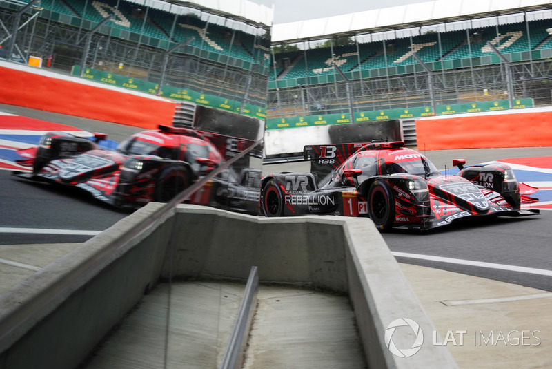 #1 Rebellion Racing Rebellion R-13: Andre Lotterer, Neel Jani, Bruno Senna