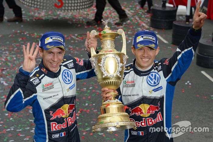 Sébastien Ogier y Julien Ingrassia, campeones del mundial de rallies (WRC) 2016