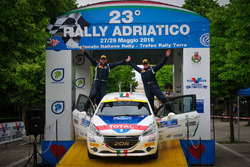 Giuseppe Testa e Daniele Mangiarotti Peugeot 208 R2, Peugeot Sport Italia