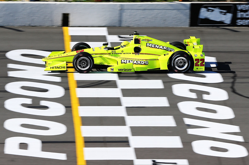 Pocono, seul abandon de la saison, nouvelle victoire de Power !