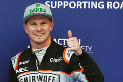 Third place qualifying for Nico Hulkenberg, Sahara Force India F1