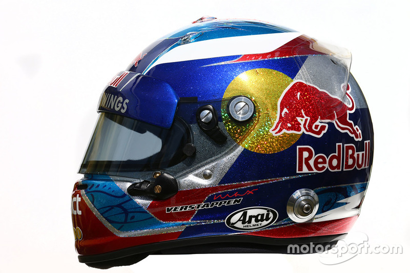 Il casco di Max Verstappen, Scuderia Toro Rosso