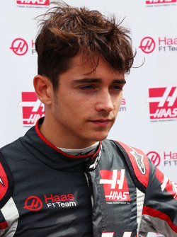 Charles Leclerc, pilote d'essais Haas F1 Team