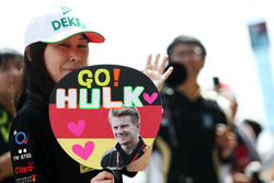 Nico Hulkenberg, Sahara Force India F1 fan