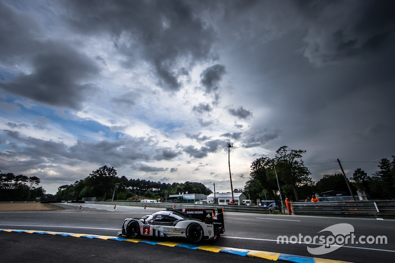 Es klart auf in Le Mans