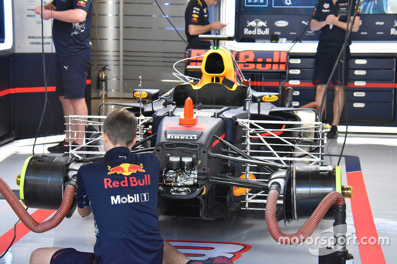 Red Bull RB13: Sensoren und Messgeräte