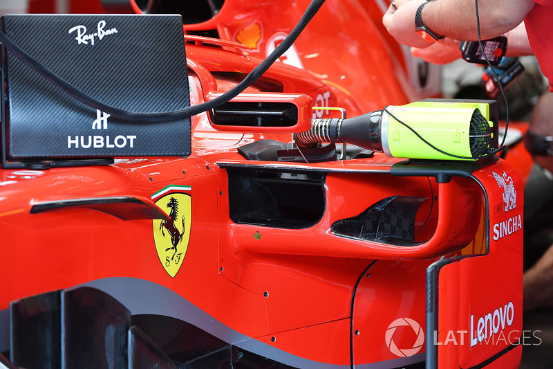 Ferrari SF71H sidepod