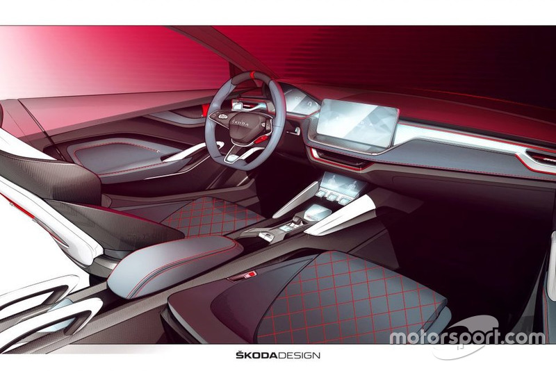 Інтер'єр Skoda Vision RS
