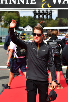 Stoffel Vandoorne, McLaren on the drivers parade
