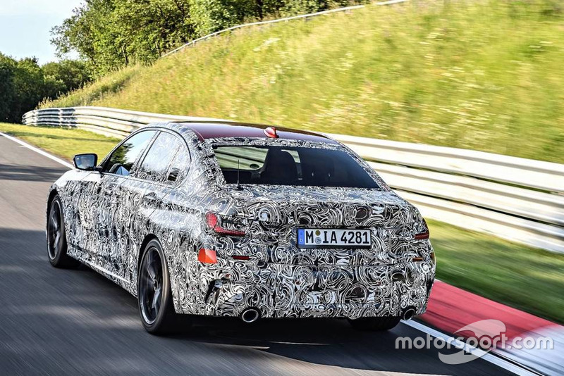 Тізер седану BMW 3 Series 2019 року