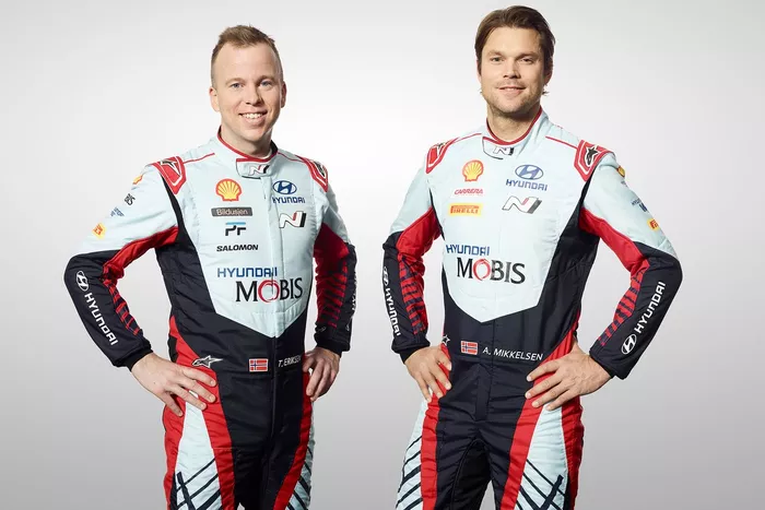 Andreas Mikkelsen, Torstein Eriksen, Hyundai World Rally Team