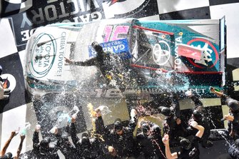 Winner Austin Hill, Hattori Racing Enterprises, Toyota Tundra CHIBA Toyopet