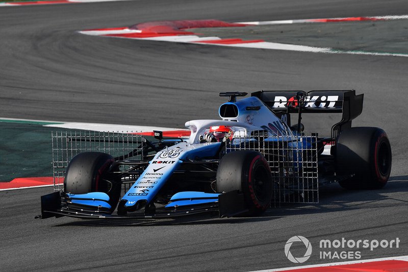 Robert Kubica, Williams FW42 avec capteurs aéro
