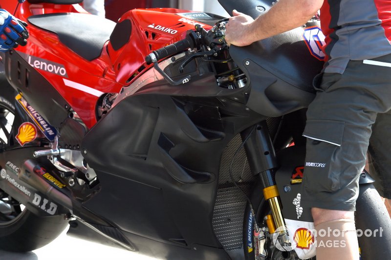 Ducati Team, new fairing