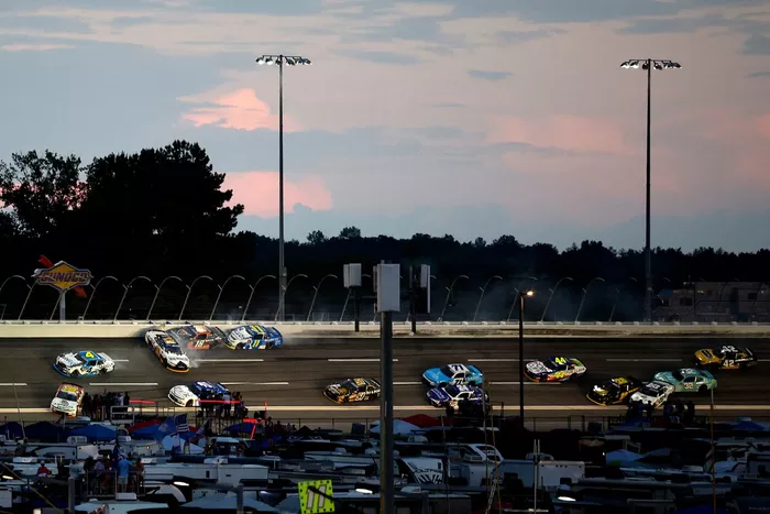 Parker Retzlaff, Alpha Prime Racing Chevrolet, Blaine Perkins, Jordan Anderson Racing Chevrolet, William Sawalich, Joe Gibbs Racing Toyota, Josh Williams, Kaulig Racing Chevrolet