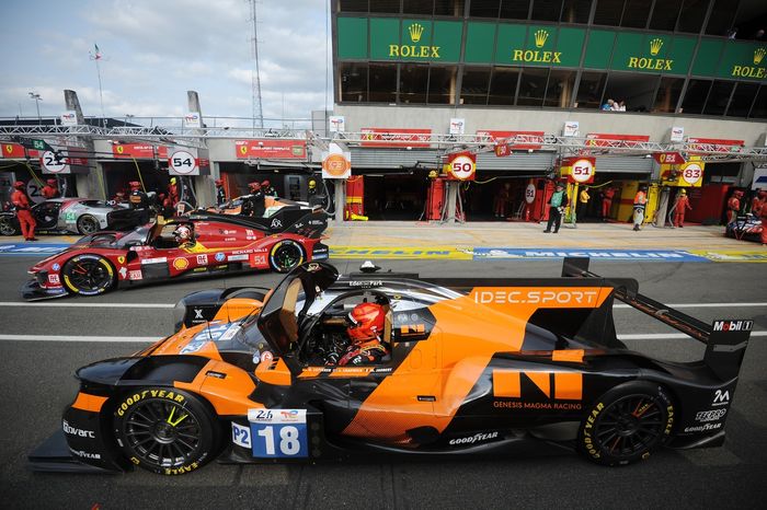 #18 IDEC Sport Oreca 07 - Gibson: Jamie Chadwick, Mathys Jaubert, Andre Lotterer