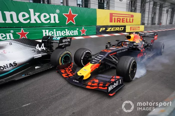  La secuencia del ataque de Verstappen a Hamilton en Mónaco 2019