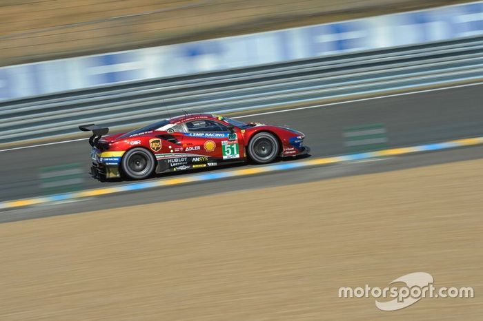 #51 AF Corse Ferrari 488 GTE EVO: Alessandro Pier Guidi, James Calado, Daniel Serra