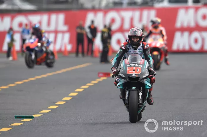 Second place Fabio Quartararo, Petronas Yamaha SRT