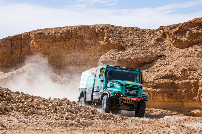 #515 Petronas Team De Rooy Iveco: Hans Stacey, Anton Van Limpt, Randy Smits