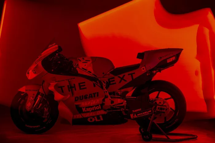 La Ducati del Gresini Racing para 2022