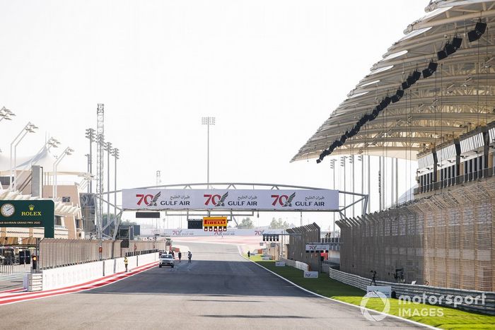 Aspectos del circuito de Bahrein