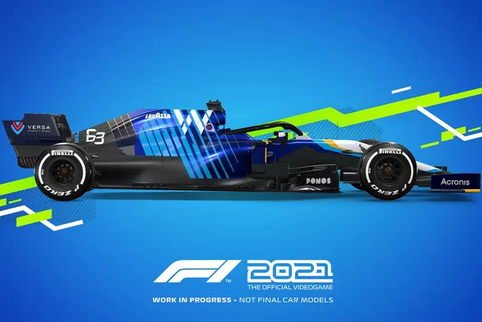 Decoración F1 2021 Williams