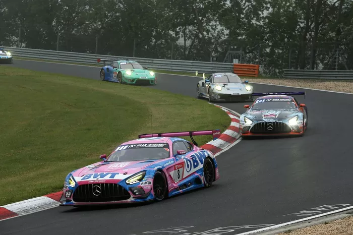 #8 Mercedes-AMG Team GetSpeed Mercedes-AMG GT3: Jules Gounon, Dirk Mu?ller, Fabian Schiller, Matthieu Vaxiviere