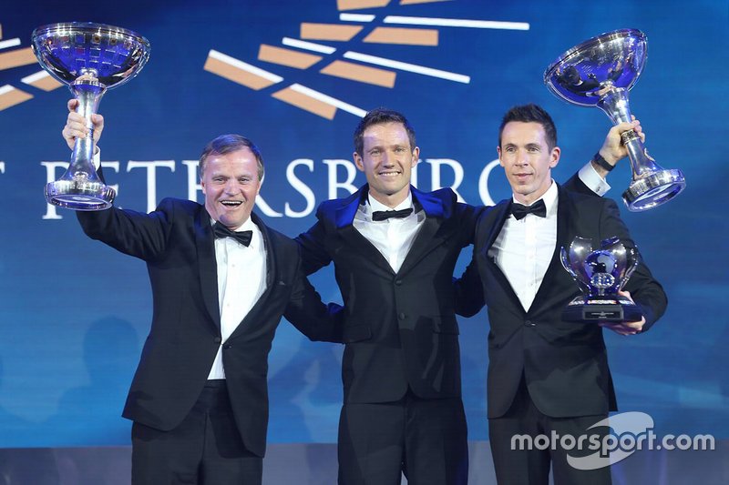 Tommi Makinen, Toyota Gazoo Racing WRC Team Principal, Sébastien Ogier, Julien Ingrassia, M-Sport