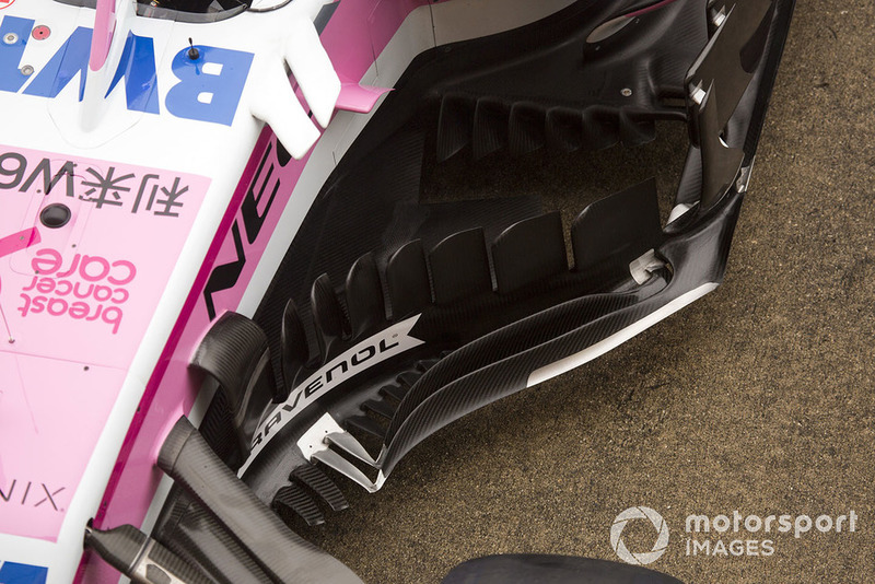 Racing Point Force India VJM11, bargeboardok