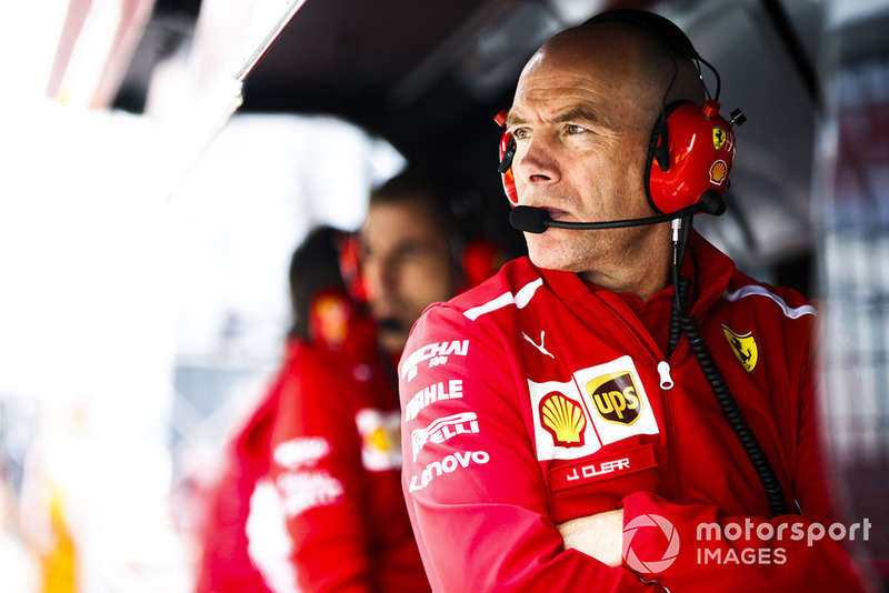 Jock Clear, directeur de l'ingénierie, Ferrari