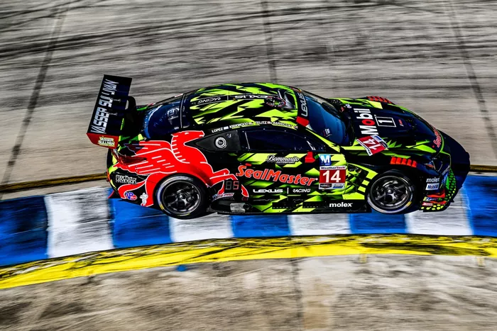 #14 Vasser Sullivan Racing Lexus RC F GT3: Ben Barnicoat, Aaron Telitz, Kyle Kirkwood, Jose Maria Lopez