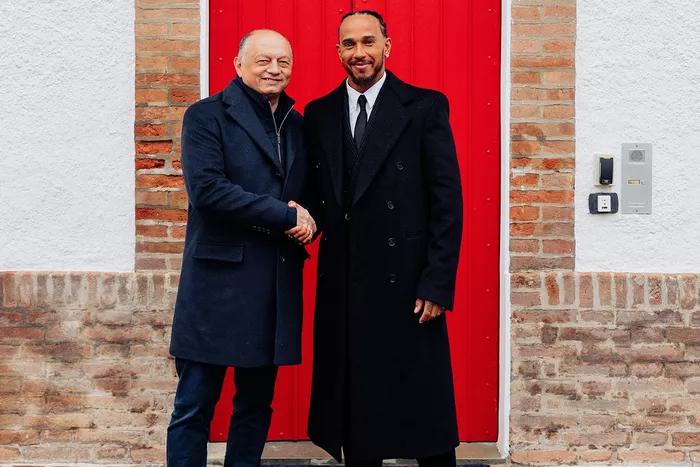 Frederic Vasseur, Lewis Hamilton, Ferrari