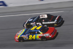 Jeff Gordon and Dale Earnhardt
