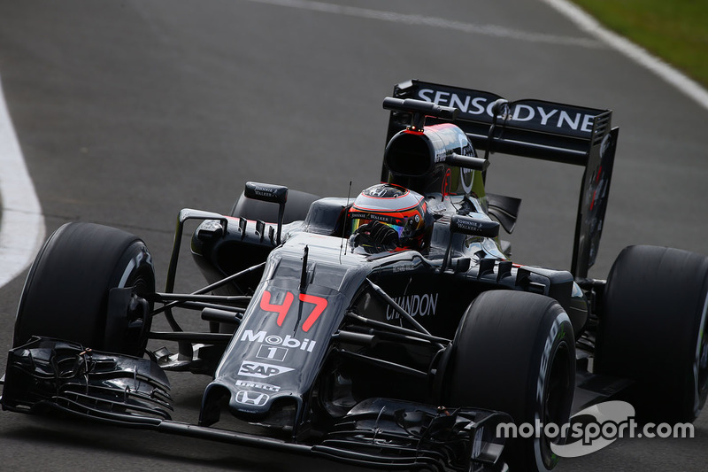 Stoffel Vandoorne, McLaren MP4-31 Piloto de pruebas y de reserva