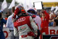 Edoardo Mortara Audi Sport Team Abt Sportsline, Audi RS 5 DTM; Miguel Molina Audi Sport Team Abt Spo
