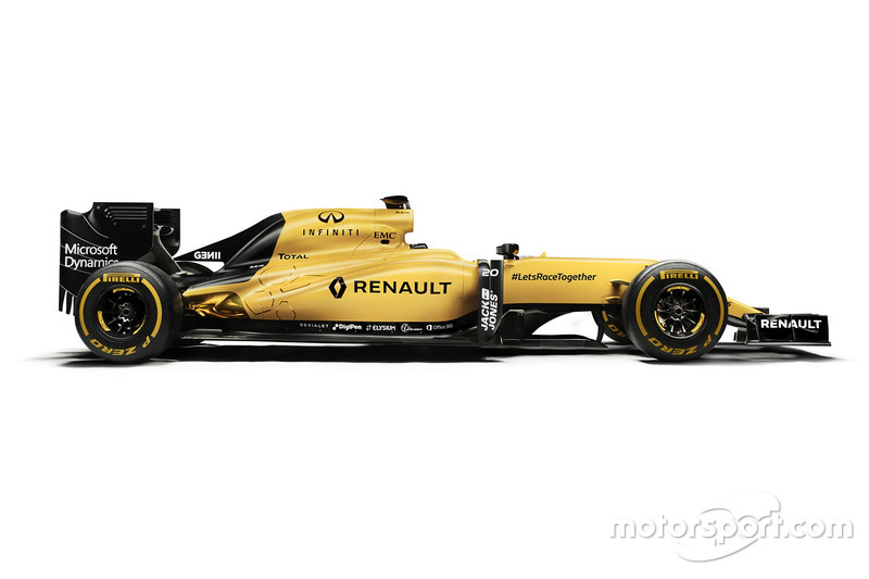 Decoración Renault F1 Team 2016